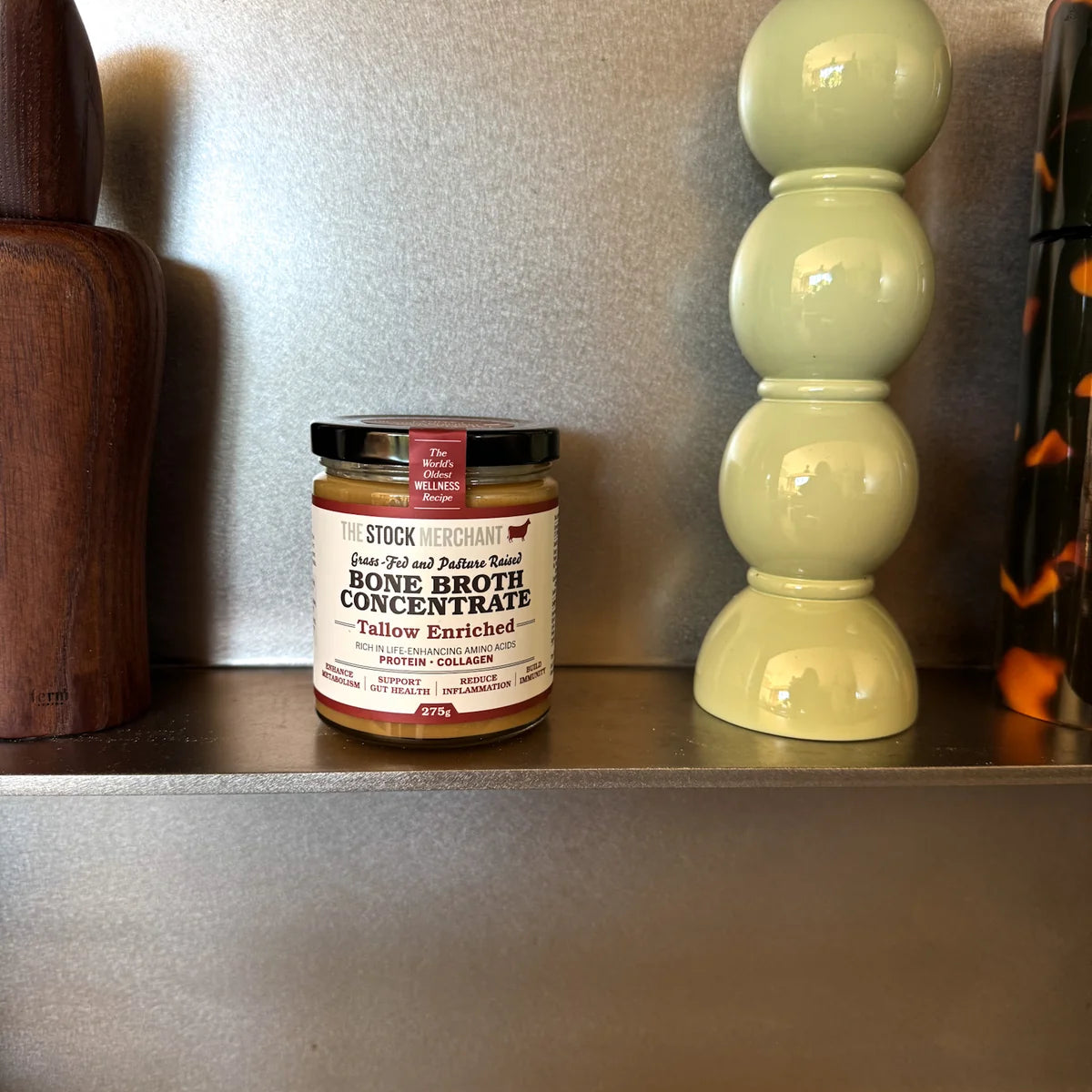 The Stock Merchant | Concentrated Beef Bone Broth | Tallow LARGE