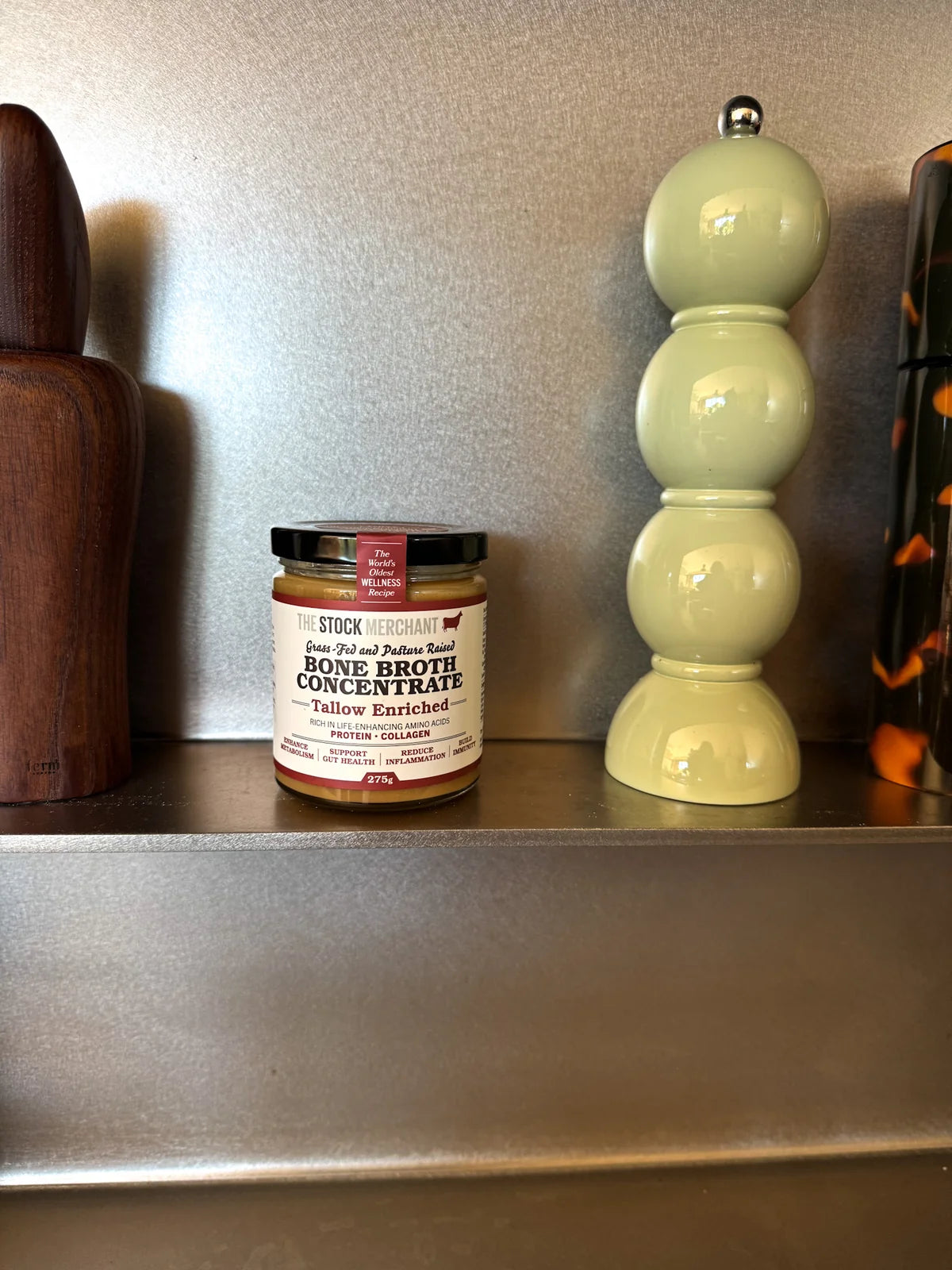 The Stock Merchant | Concentrated Beef Bone Broth | Tallow Enriched