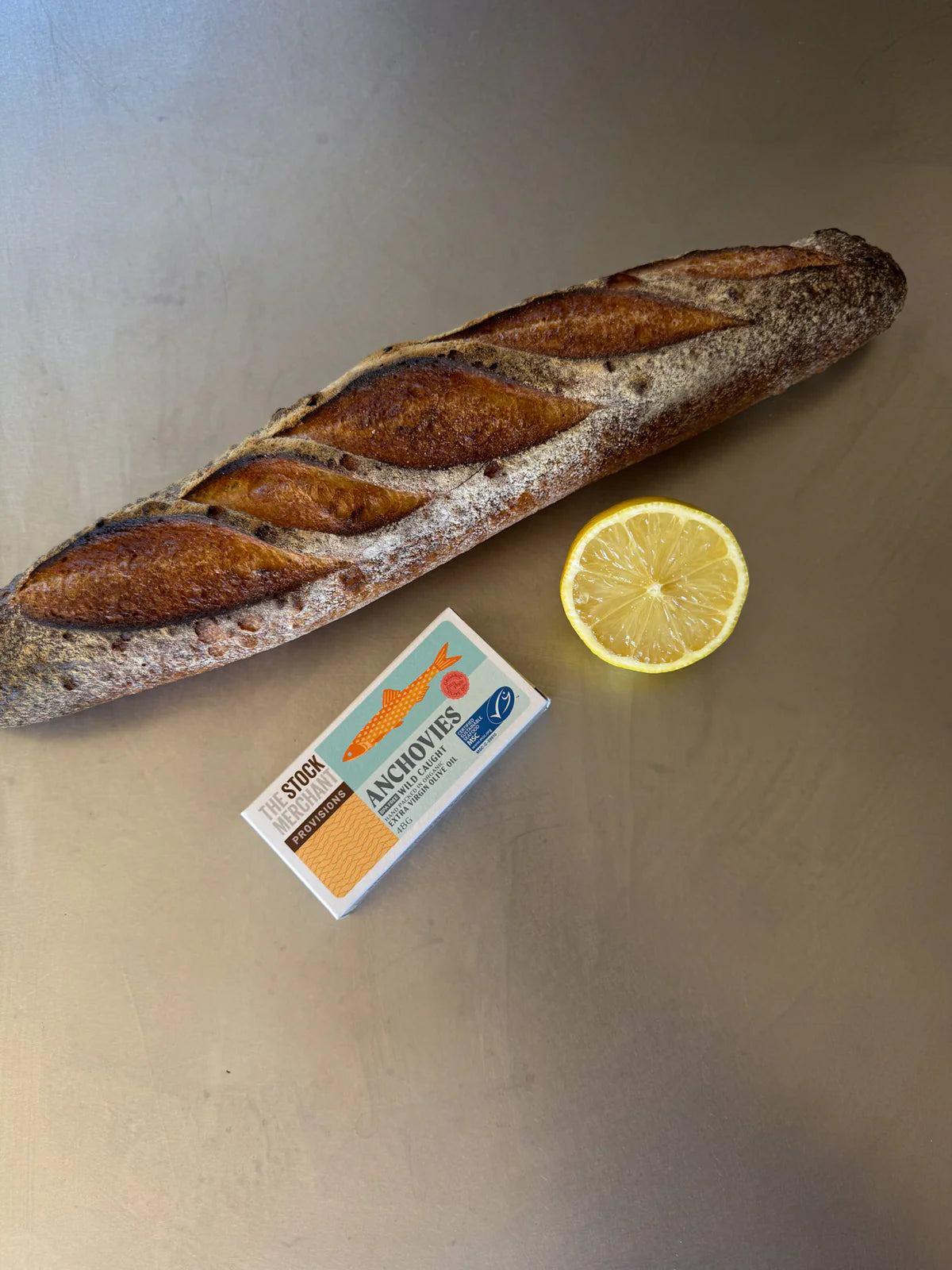 The Stock Merchant | MSC Anchovies in Organic EVOO