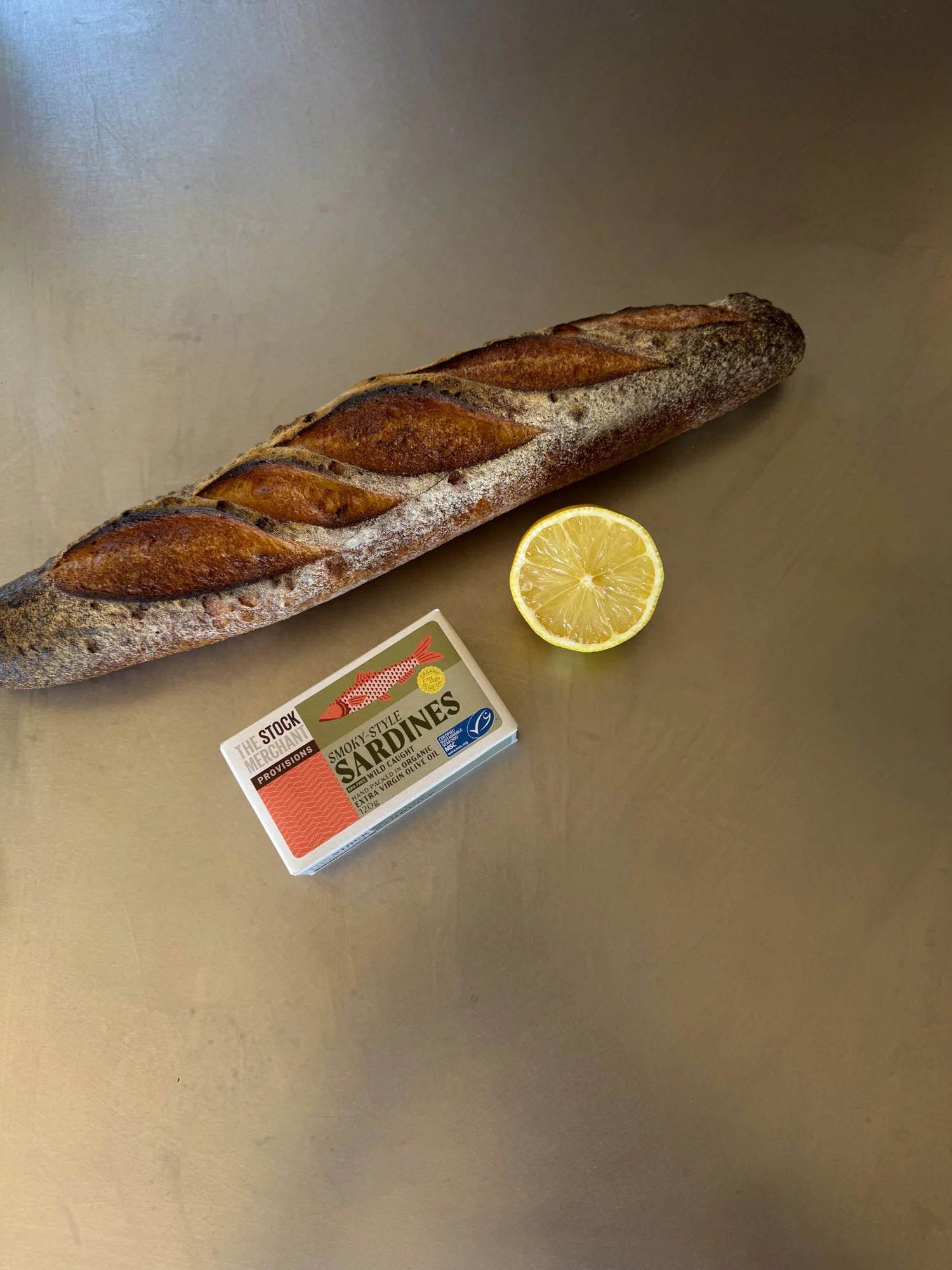 The Stock Merchant | MSC Smoky-Style Sardines in Organic EVOO