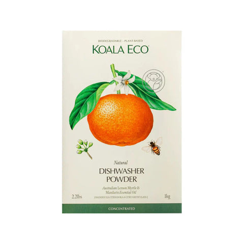 Koala Eco Dishwasher Powder Lemon Myrtle & Mandarin 1kg