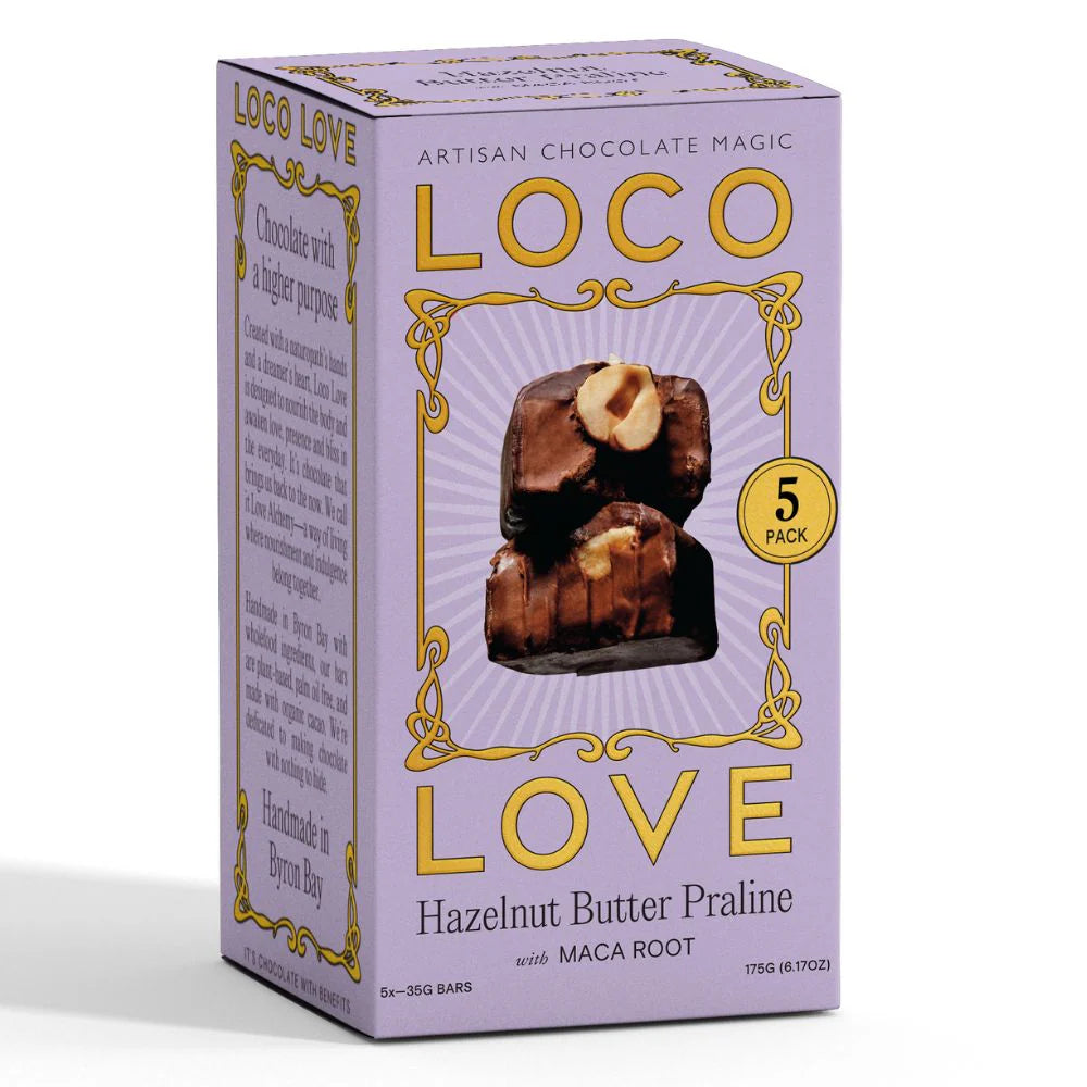 Loco Love | Hazelnut Praline 5 Multipack 175g