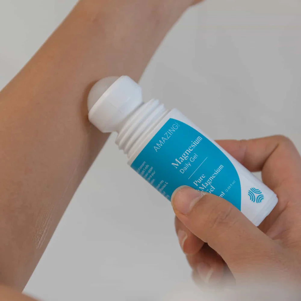 Amazing Oils | Magnesium Daily Gel Pure Magnesium Gel Roll-On 60ml