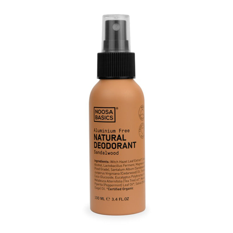 Noosa Basics Natural Deodorant Spray - various scents 100ml
