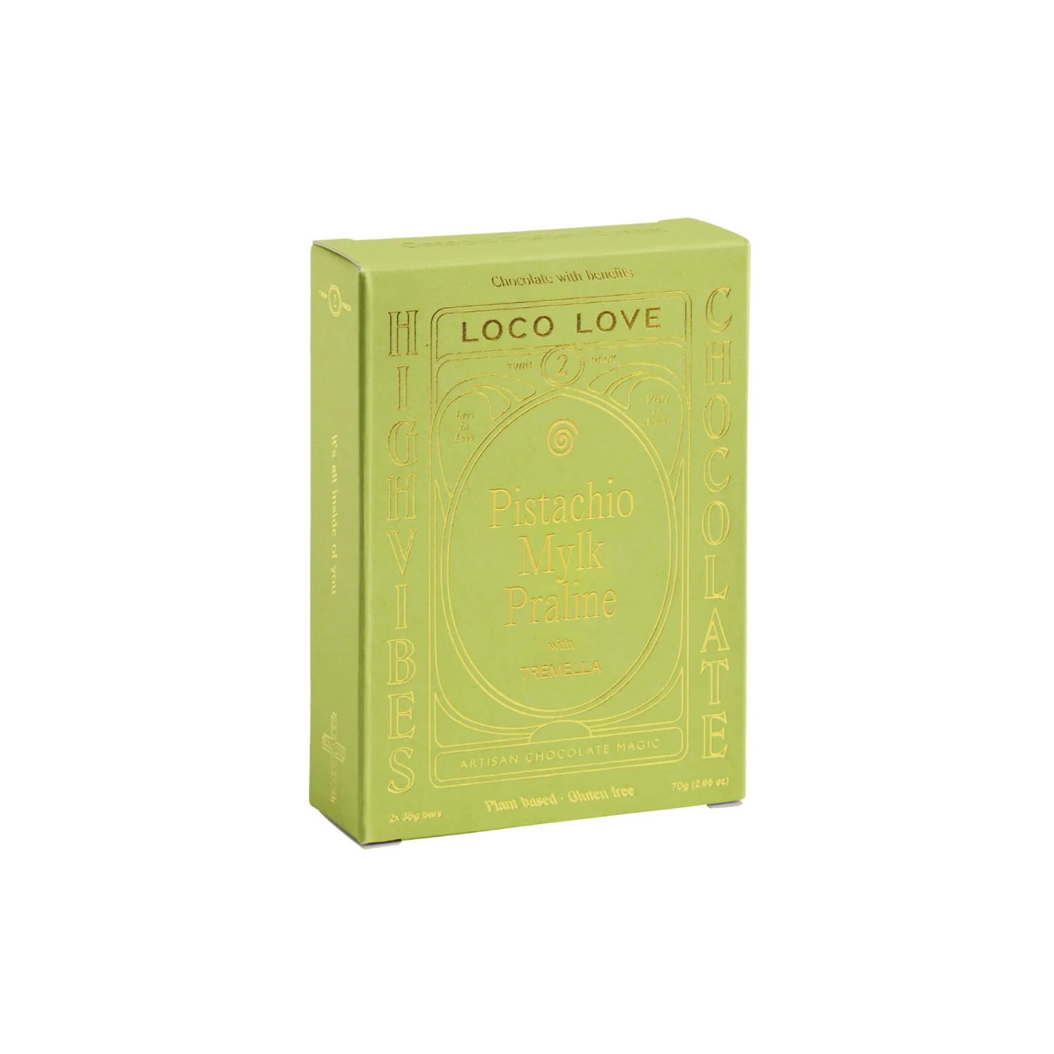Loco Love | TWIN Pistachio Mylk Praline 70gm