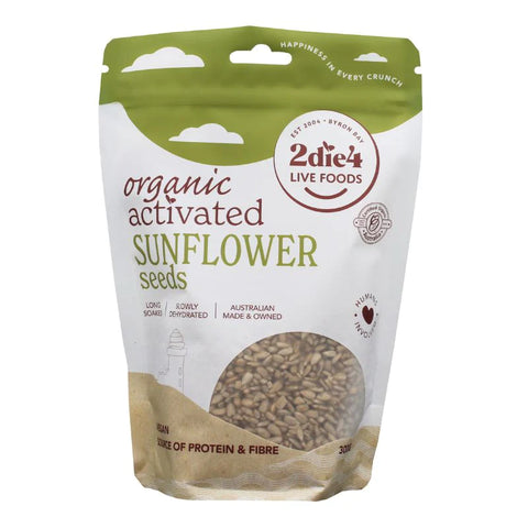 2DIE4 LIVE FOODS Organic Activated Sunflower Seeds