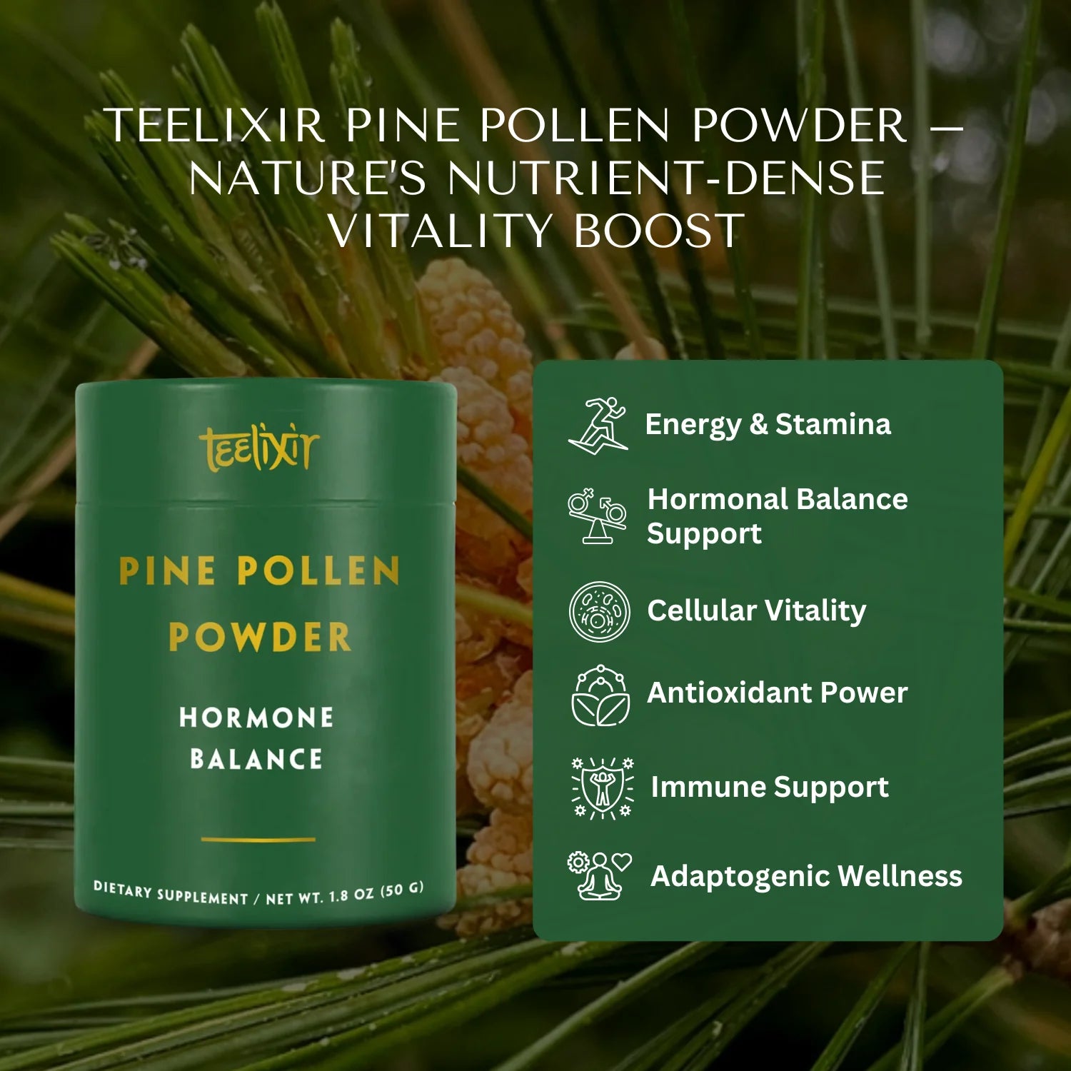 Teelixir | Pine Pollen | 50g