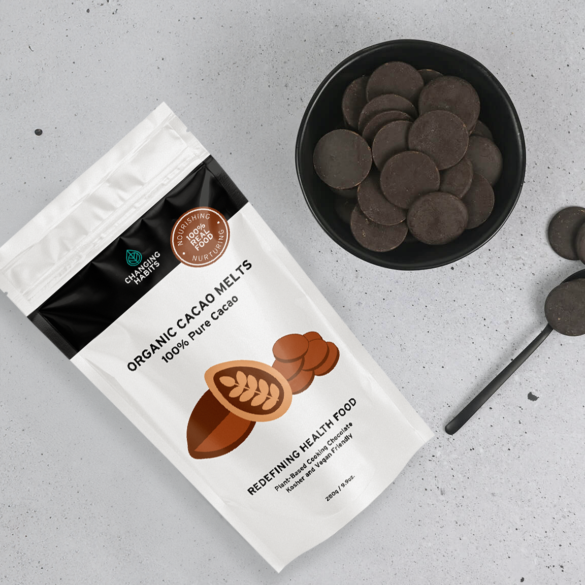 Changing Habits Cacao Melts - 280g