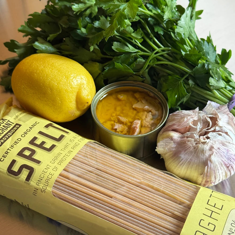 The Stock Merchant | Organic Spelt Pasta Spaghetti No. 04