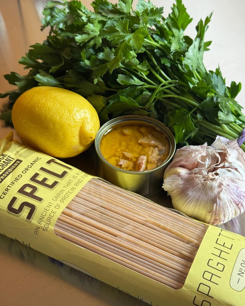 The Stock Merchant | Organic Spelt Pasta Spaghetti No. 04