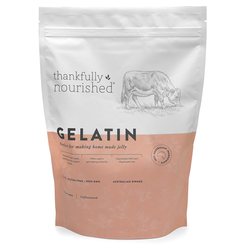 Thankfully Nourished | Australian Gelatin | Glyphosate free 900g