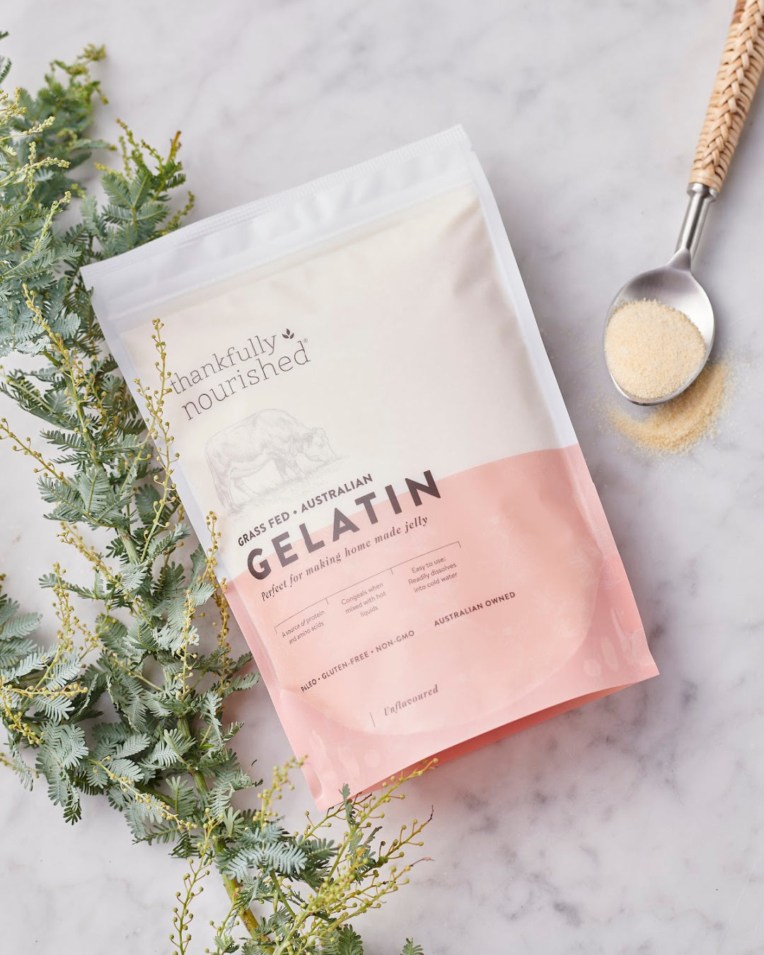 Thankfully Nourished | Australian Gelatin | Glyphosate free 900g