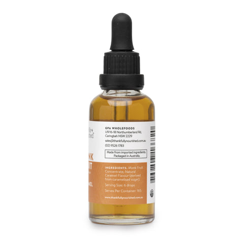 Thankfully Nourished Monk Fruit Caramel 50ml