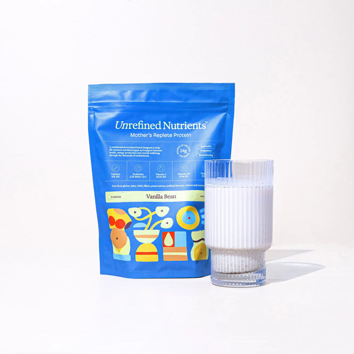 Unrefined Nutrients | Mother's Replete Protein