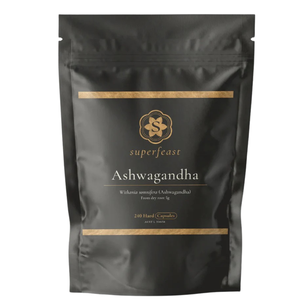Superfeast | Ashwagandha Capsules | 240 caps bag