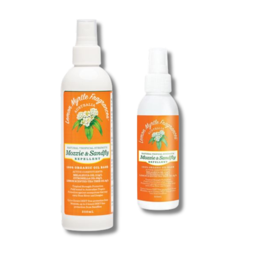 Lemon Myrtle Fragrances Mozzie & Sandfly Repellent