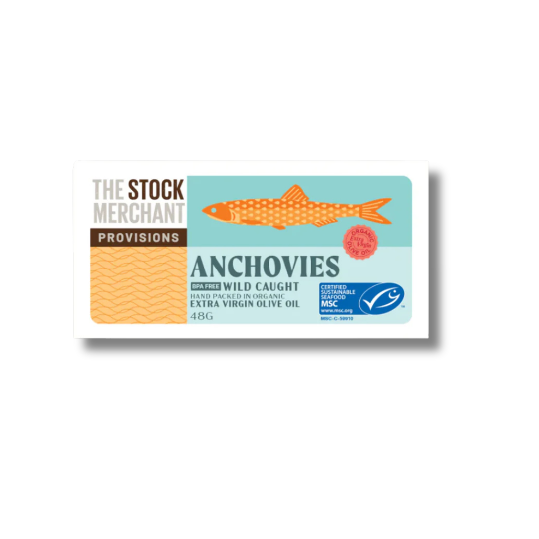 The Stock Merchant | MSC Anchovies in Organic EVOO