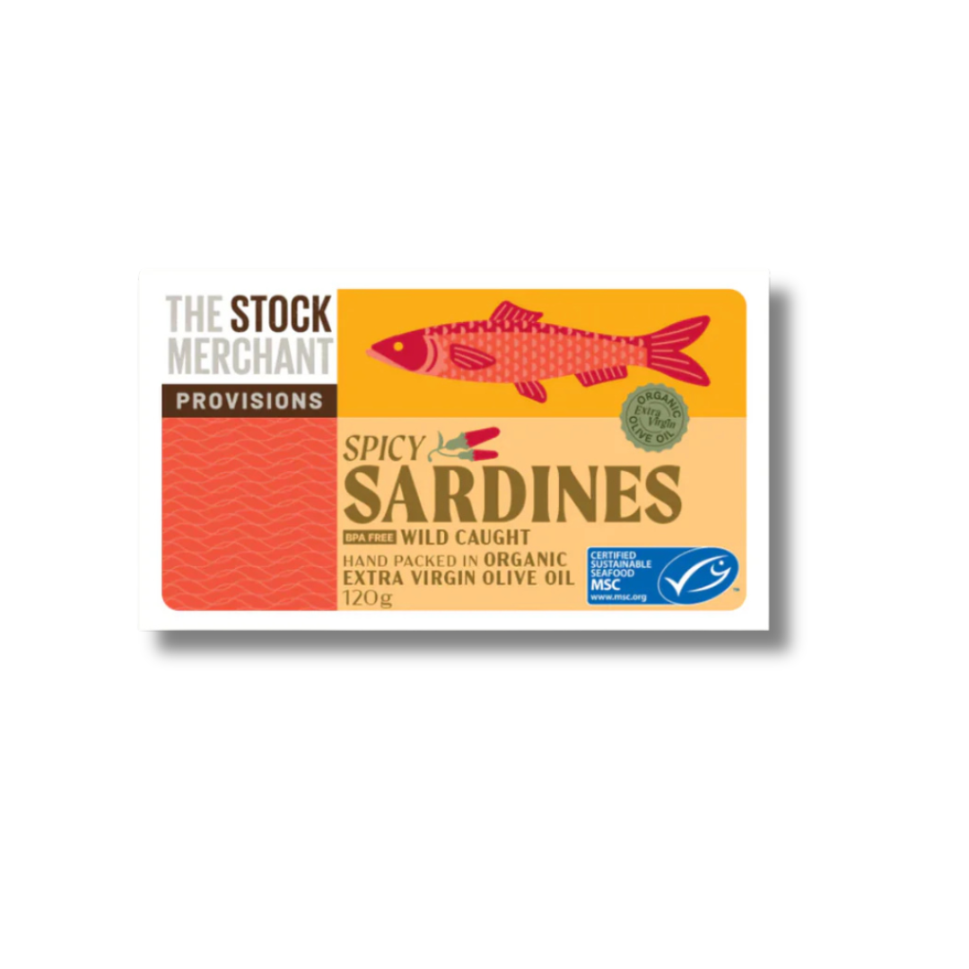 The Stock Merchant | MSC Spicy Sardines in Organic EVOO