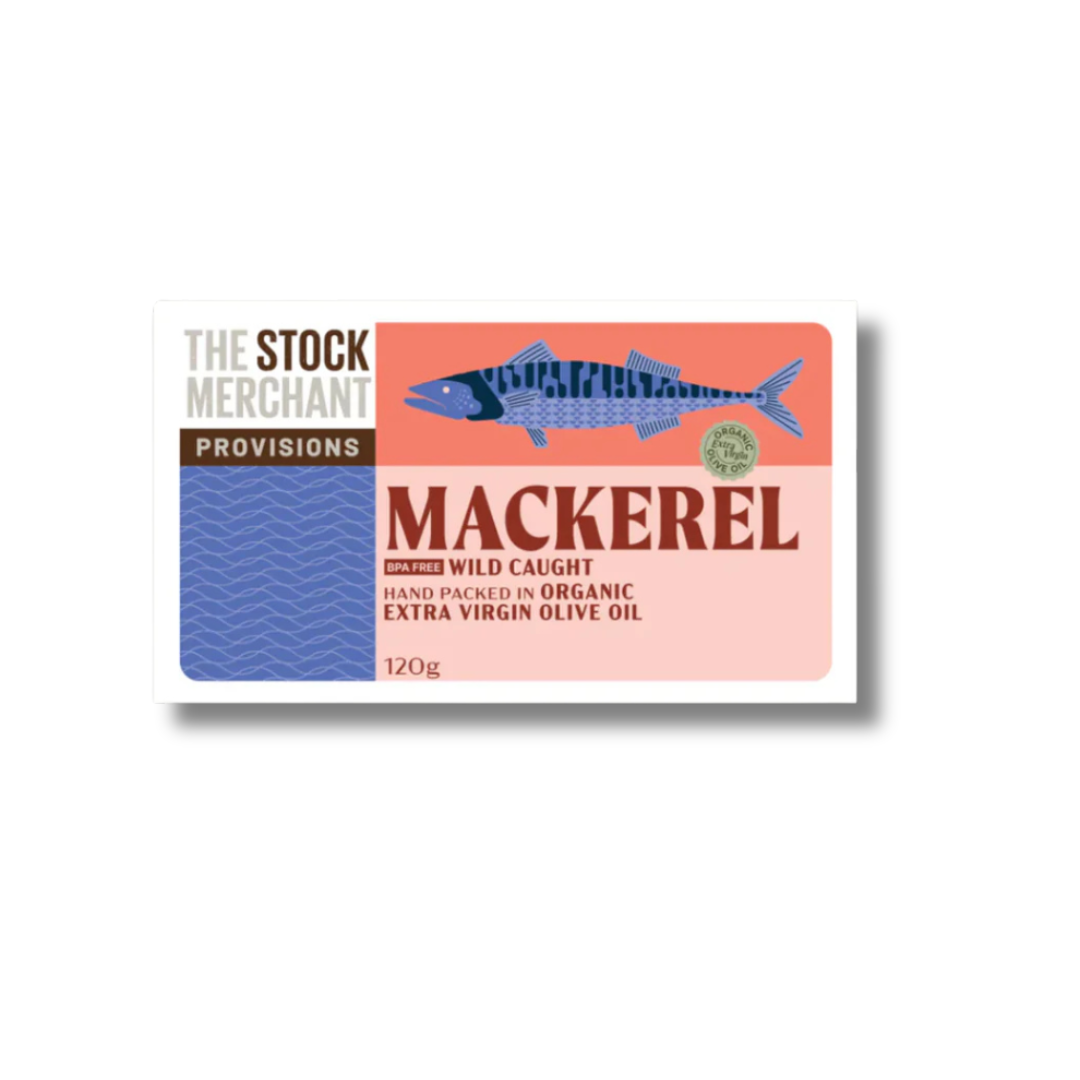 The Stock Merchant | Wild Mackerel in Organic EVOO