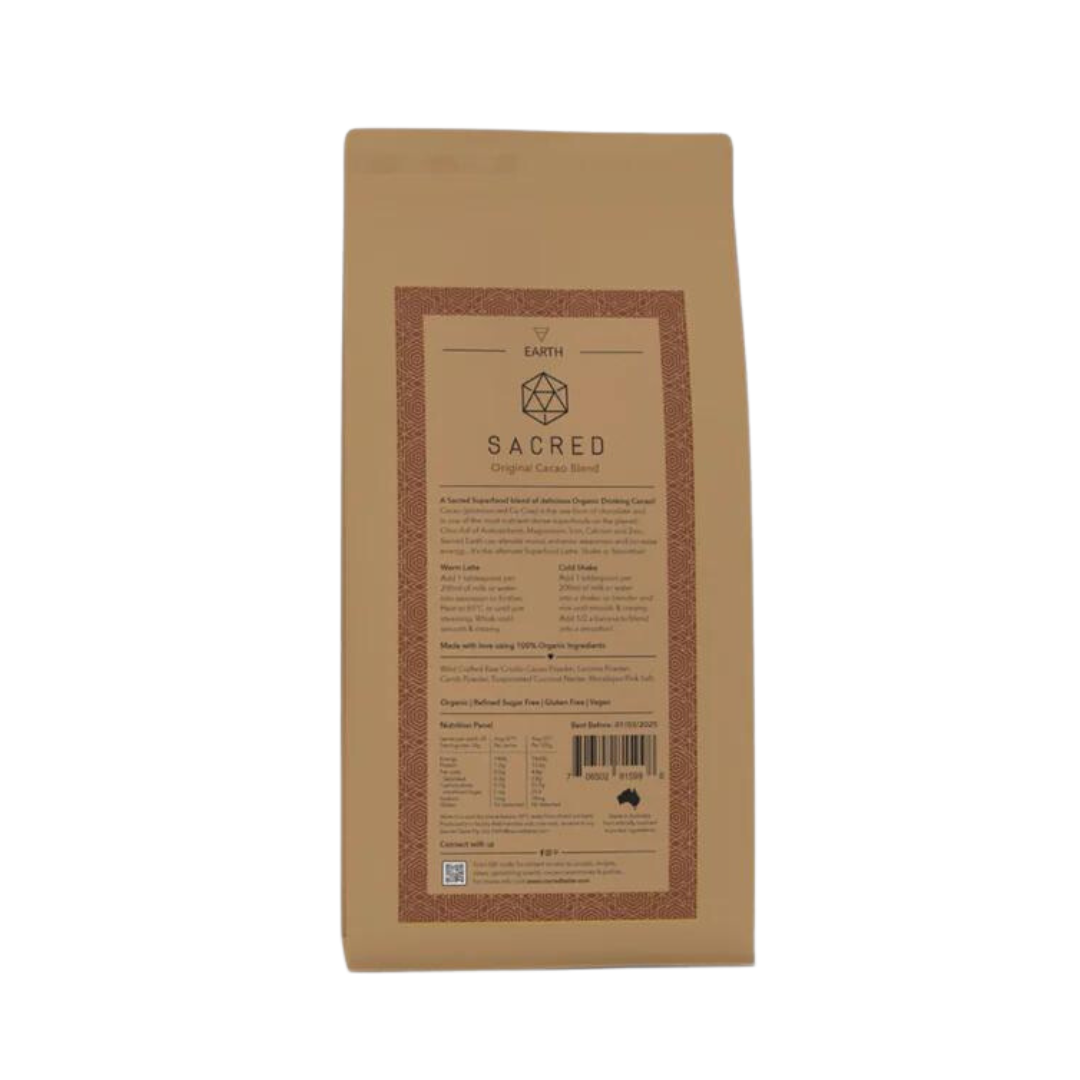 Sacred Taste - Earth - Organic Drinking Cacao.