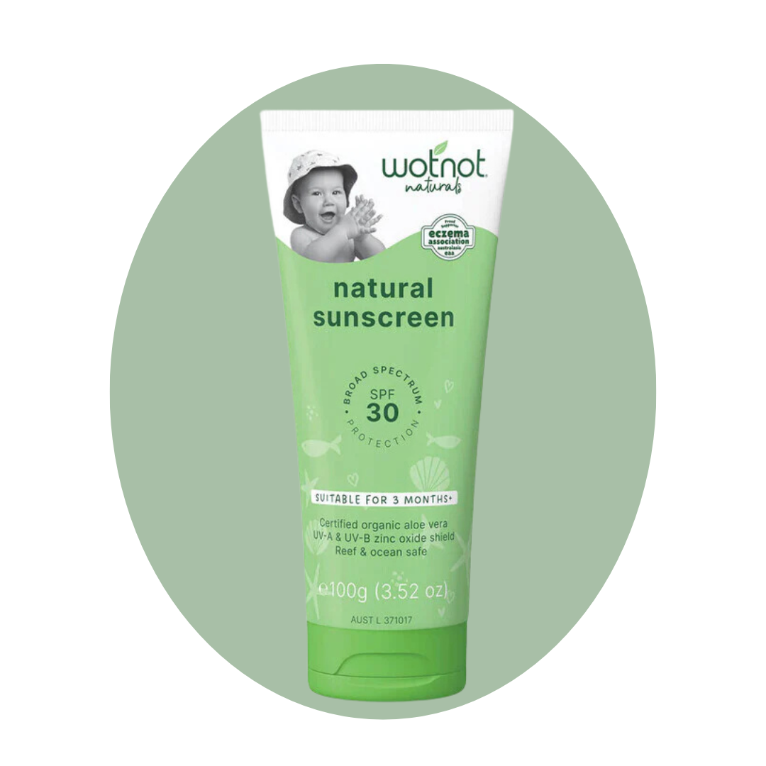 Wotnot | Natural Sunscreen SPF 30 | Suitable For 3 Months+ 100g