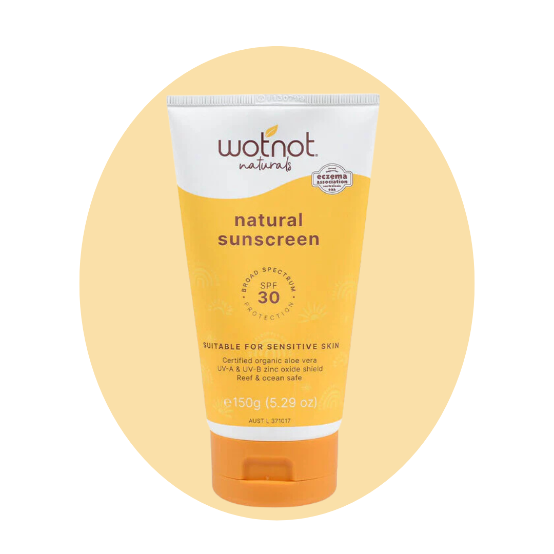 Wotnot | Natural Sunscreen SPF 30 | Suitable For Sensitive Skin 150g