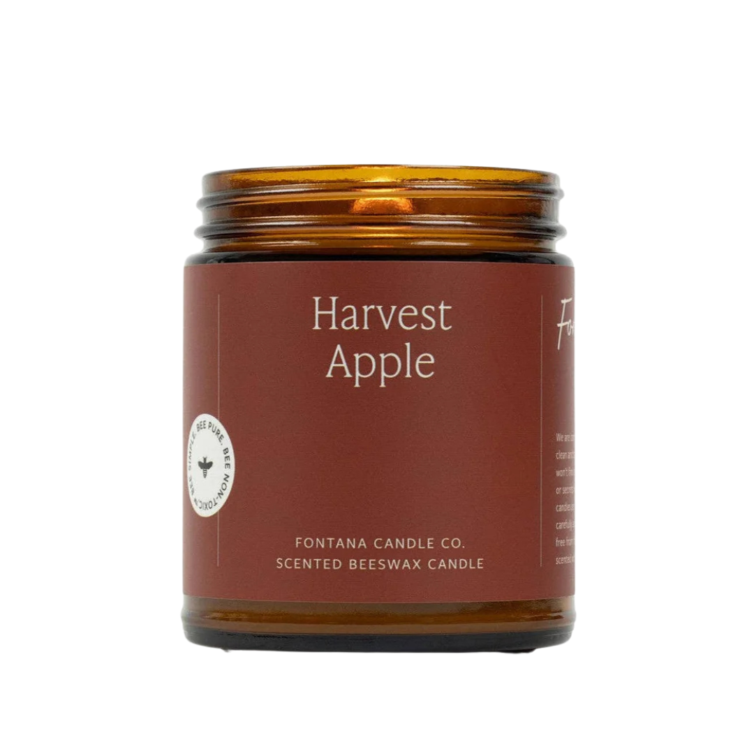Fontana Candle Co | Harvest Apple | Beeswax & Essential Oil Candle