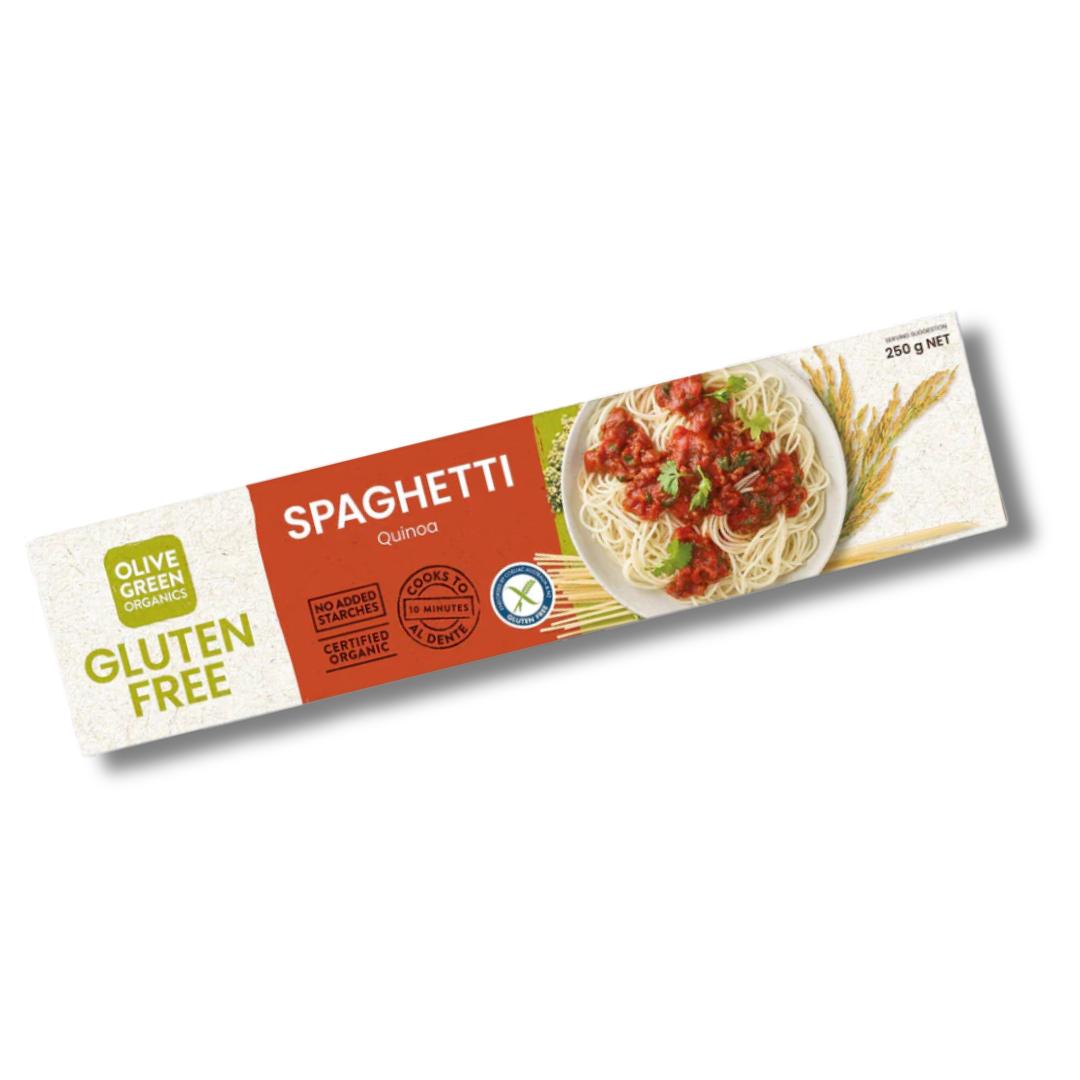 Olive Green Organics Quinoa & Rice Spaghetti 250g