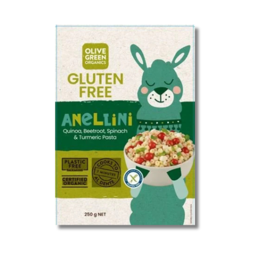 Olive Green Organics | Baby Anellini Vegetables 250g