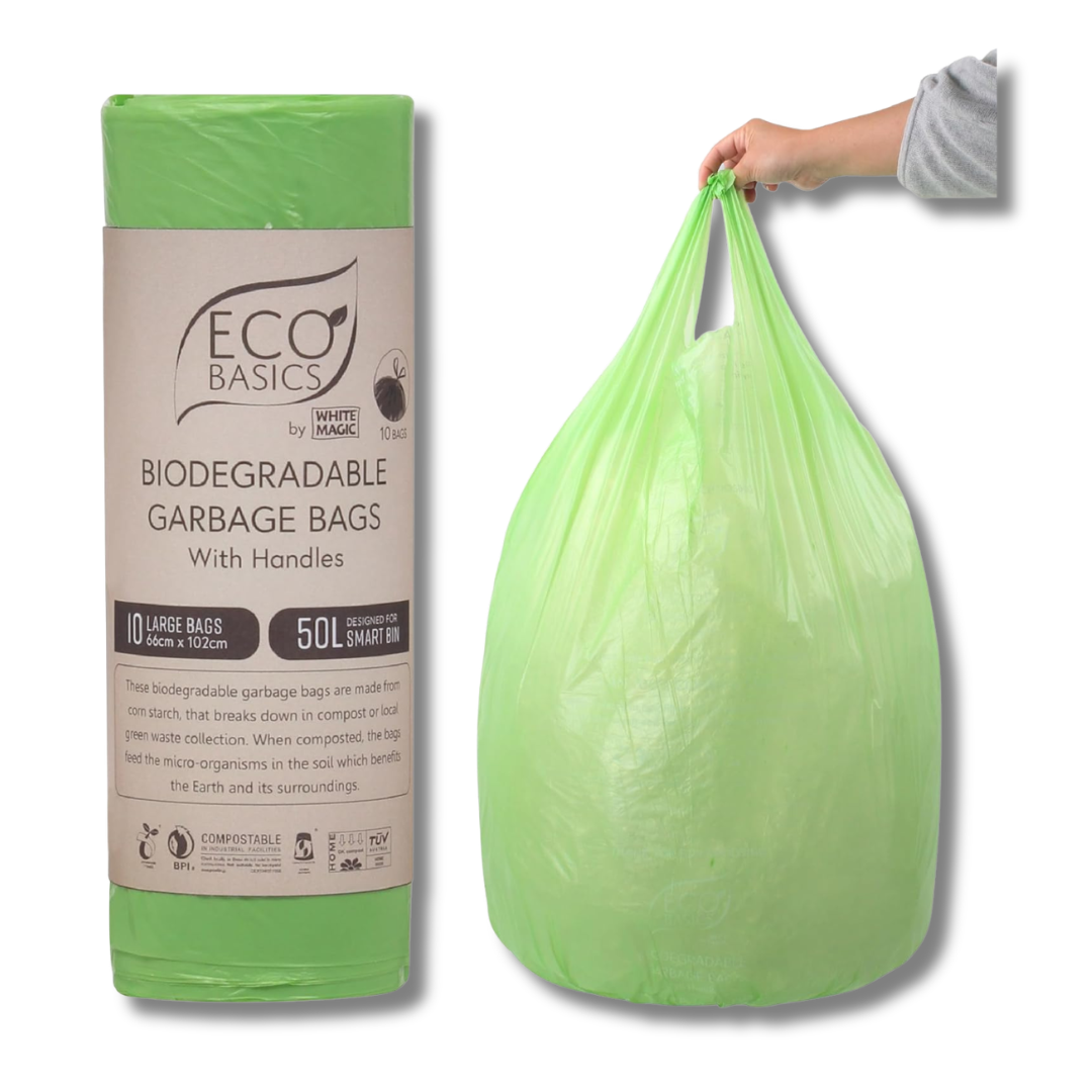 Eco Basics | Biodegradable Garbage Bin Bags 50L – 10Bags