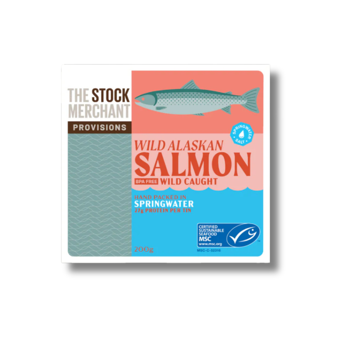 The Stock Merchant | Wild Alaskan Salmon in Springwater