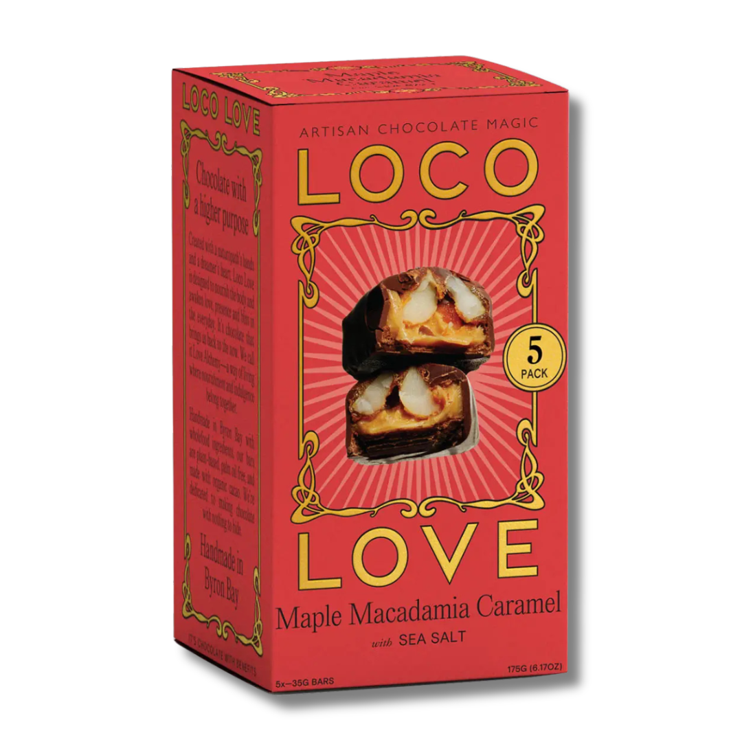 Loco Love | Maple Macadamia Caramel | 5 Multipack 175g