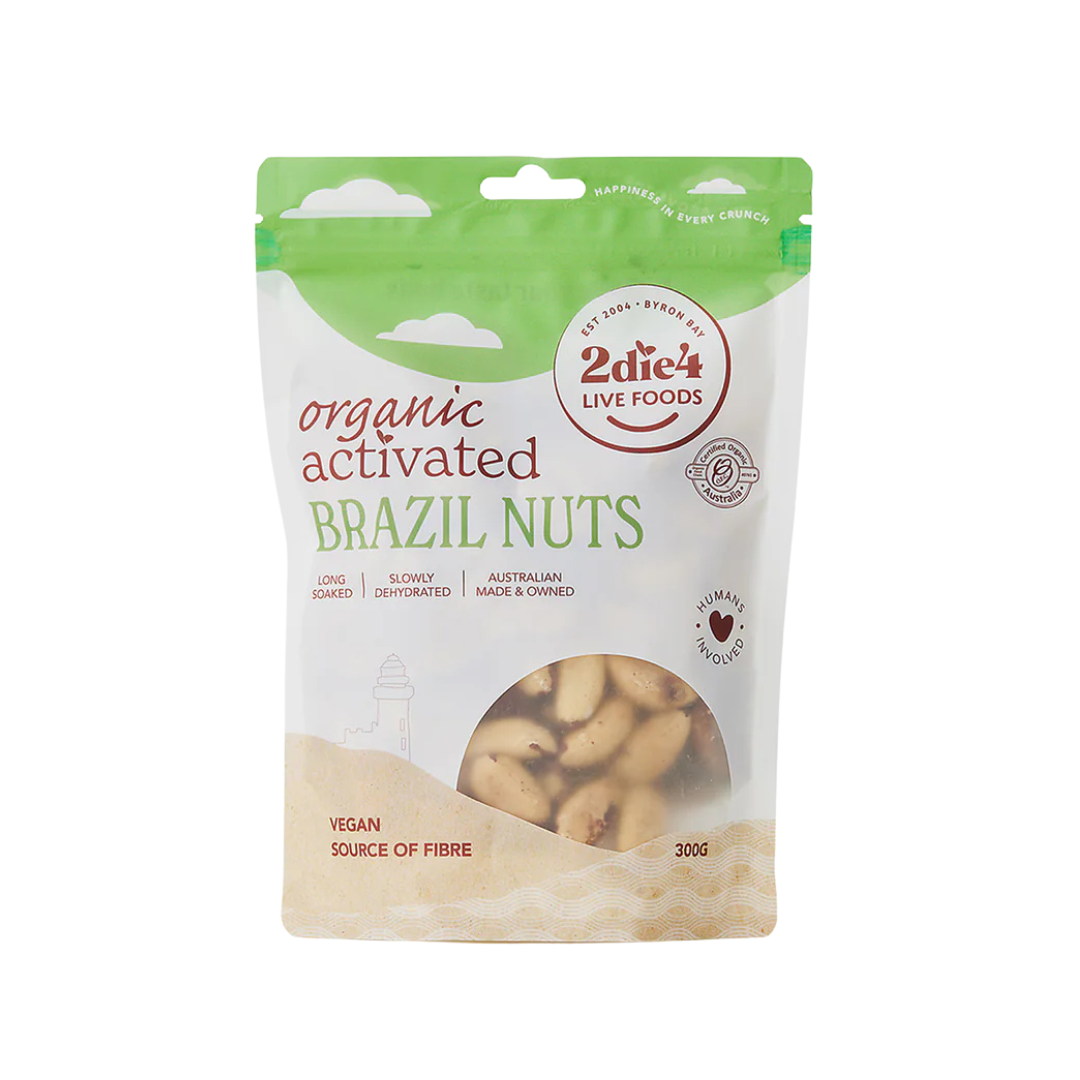 2DIE4 LIVE FOODS Organic Activated Brazil Nuts
