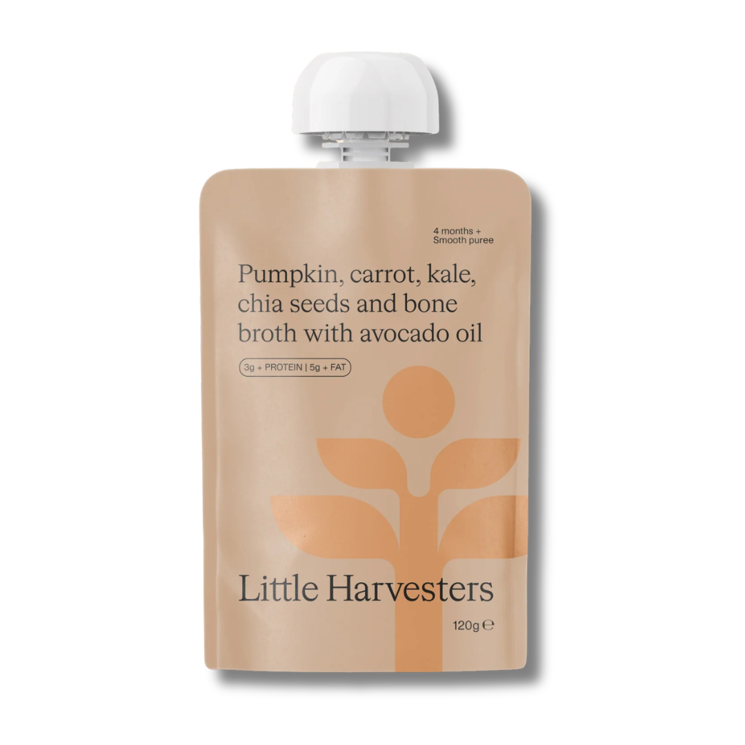 Little Harvesters | Pumpkin, Carrot, Kale, Chia Seed & Bone Broth