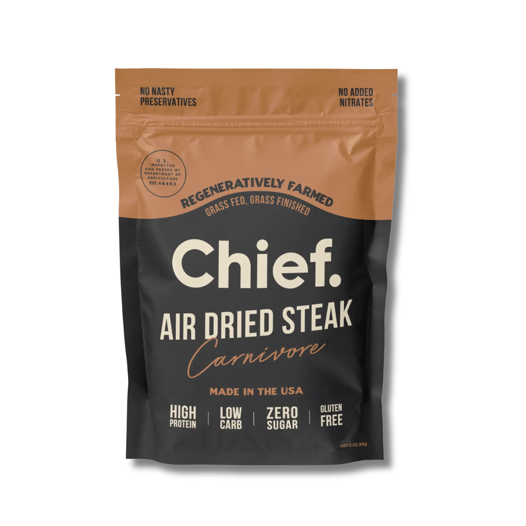 Chief | Grass Fed Biltong | Carnivore