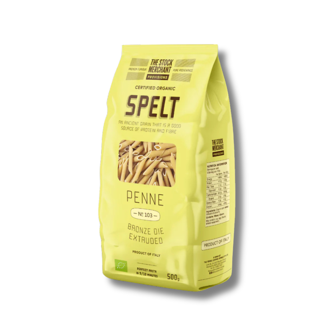 The Stock Merchant | Organic Spelt Pasta Penne No. 103