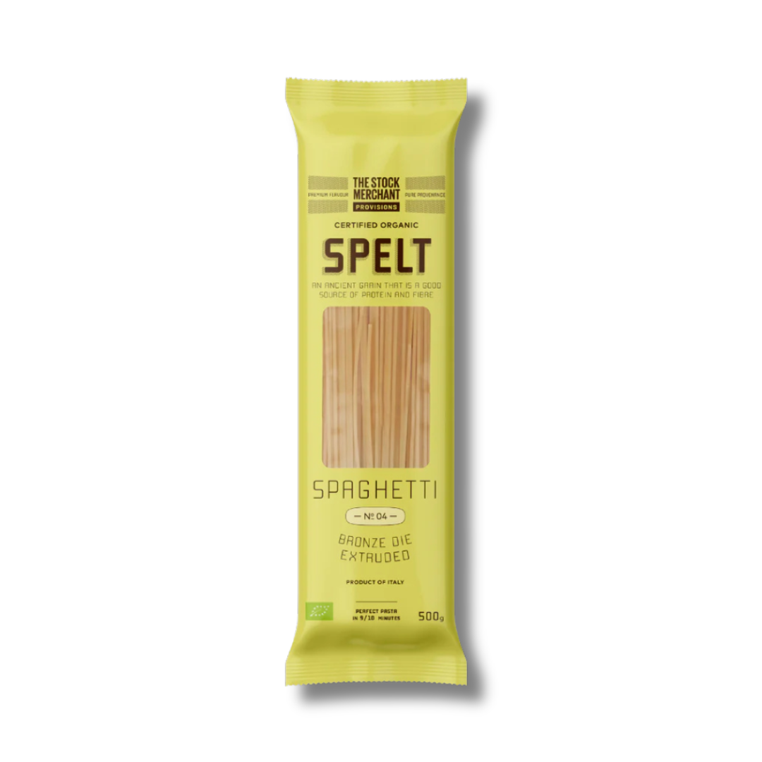 The Stock Merchant | Organic Spelt Pasta Spaghetti No. 04
