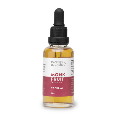Thankfully Nourished Monk Fruit Vanilla 50ml