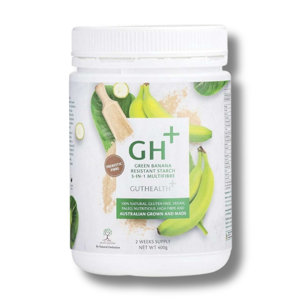 Natural Evolution | GH+ Green Banana Resistant Starch 3-in-1 Multifibre 400g
