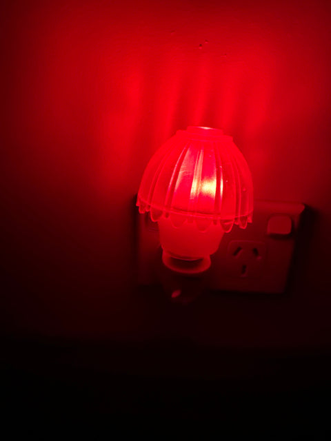 Block Blue Light Red Plug In Night Light