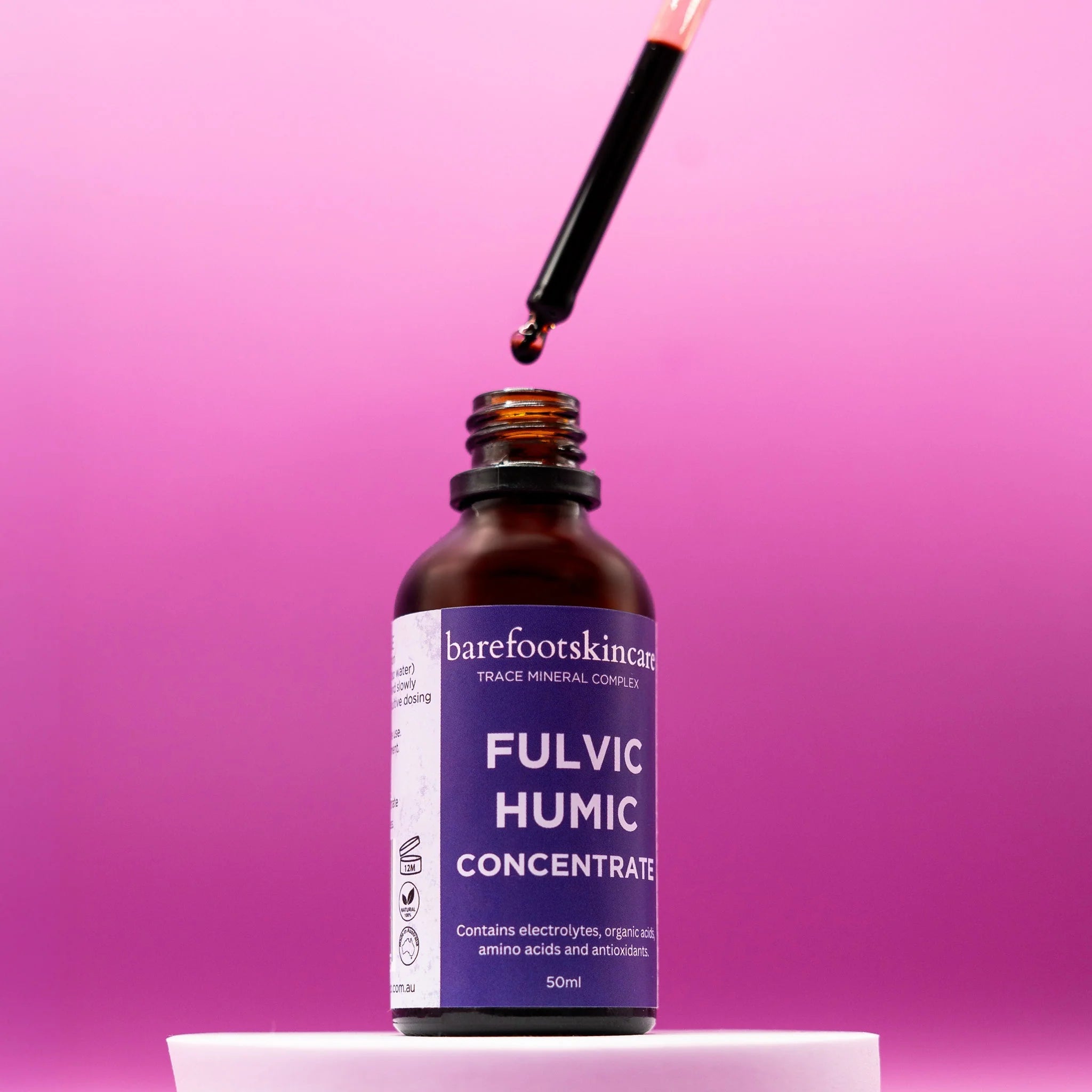 Barefoot Skincare | Fulvic Humic Concentrate 50ml