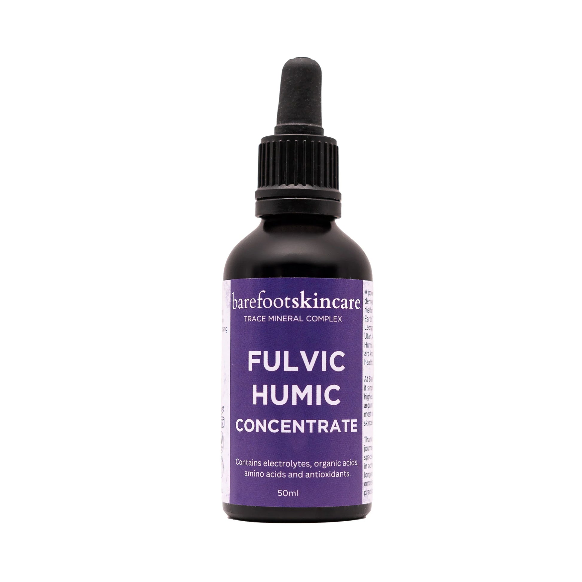 Barefoot Skincare | Fulvic Humic Concentrate 50ml
