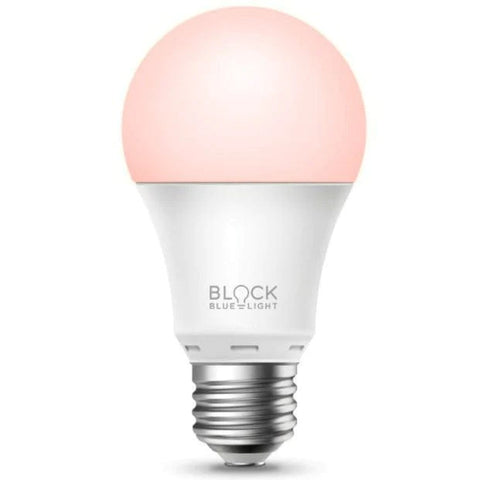 Block Blue Light Twilight Red Light Bulb