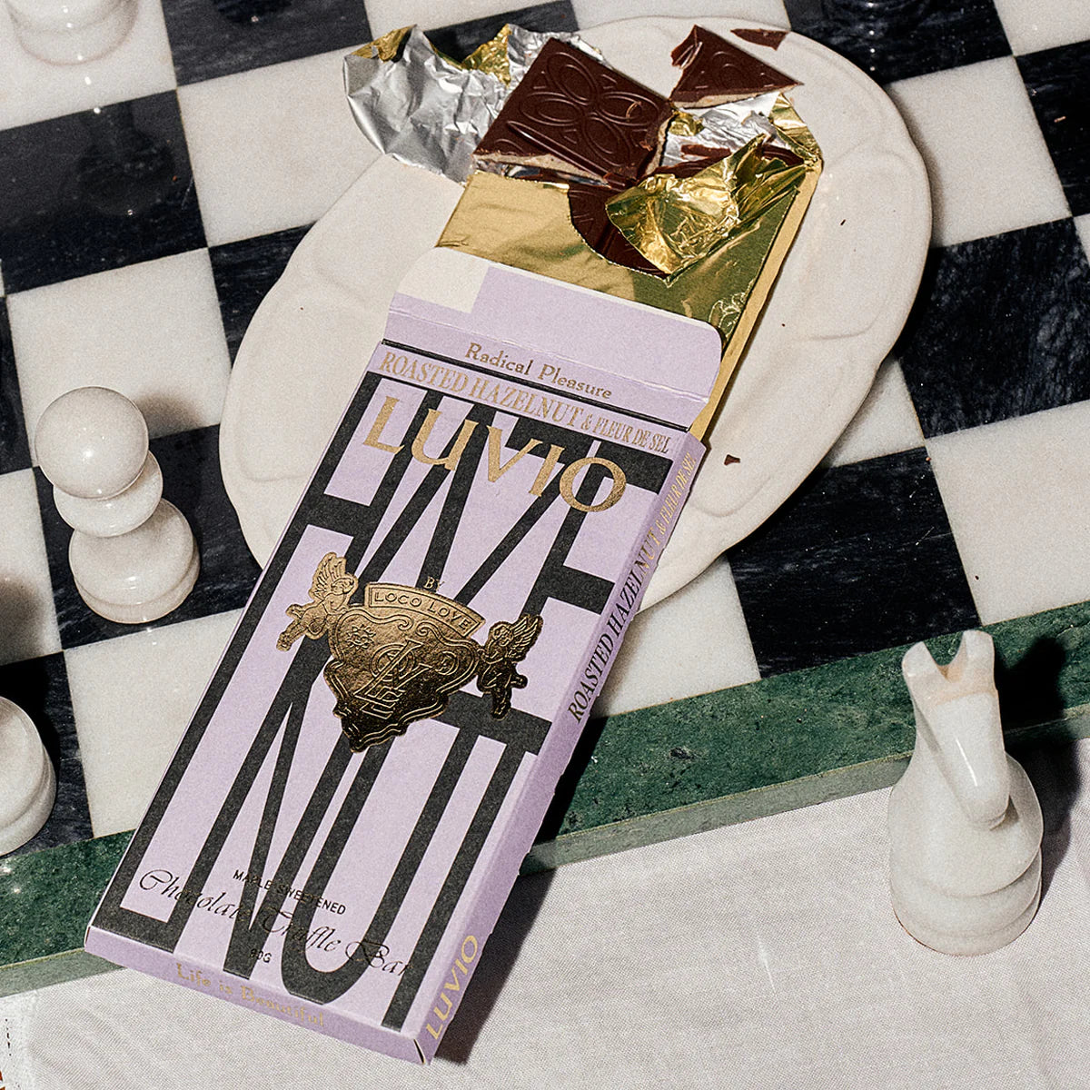 Loco Love | Luvio Roasted Hazelnut & Fleur de Sel 90g