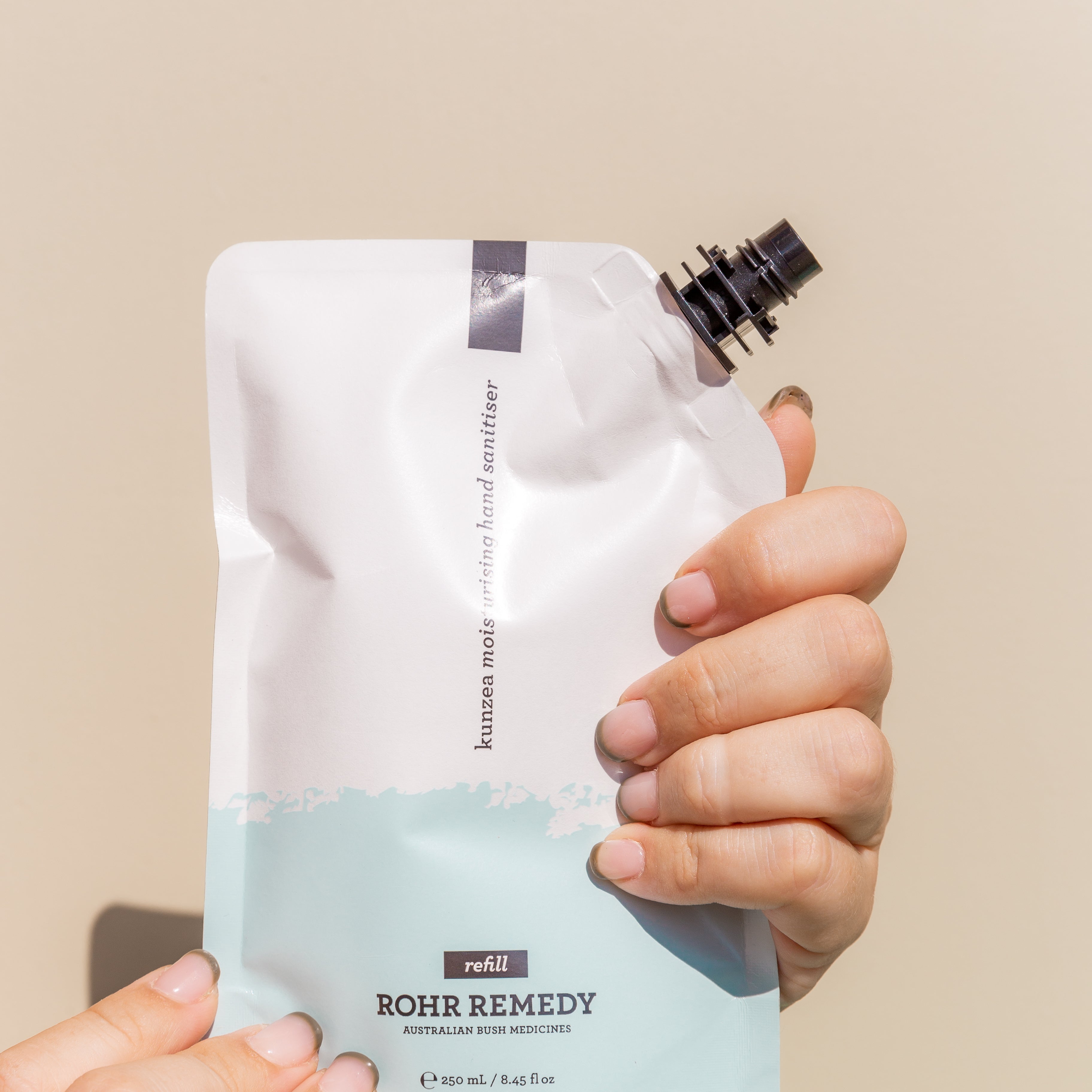 Rohr Remedy Kunzea Hand Sanitiser Eco Pouch 250g