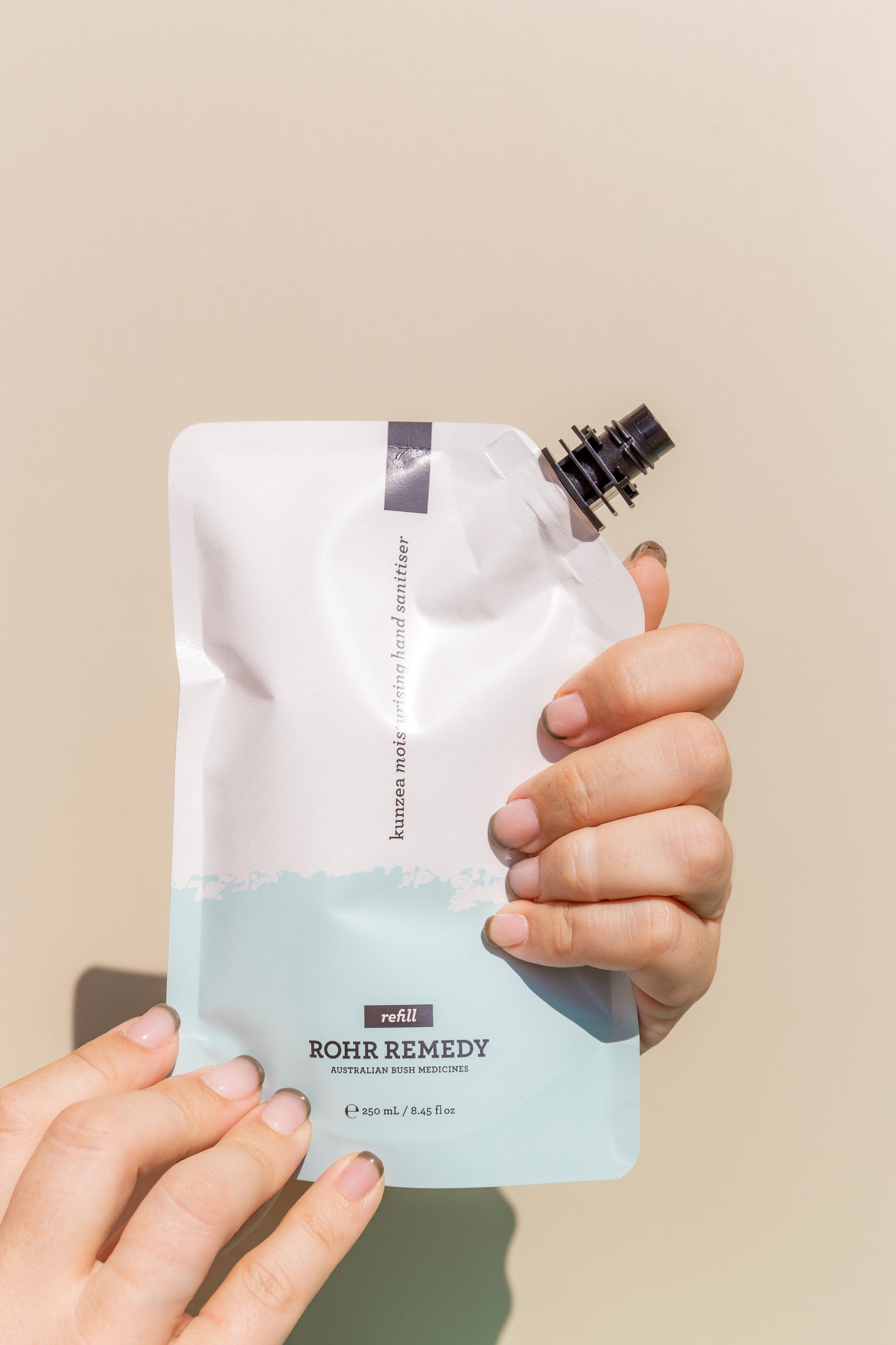 Rohr Remedy Kunzea Hand Sanitiser Eco Pouch 250g
