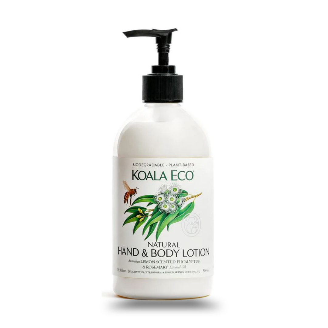 Koala Eco Hand And Body Lotion Lemon Scented Eucalyptus & Rosemary 500ml
