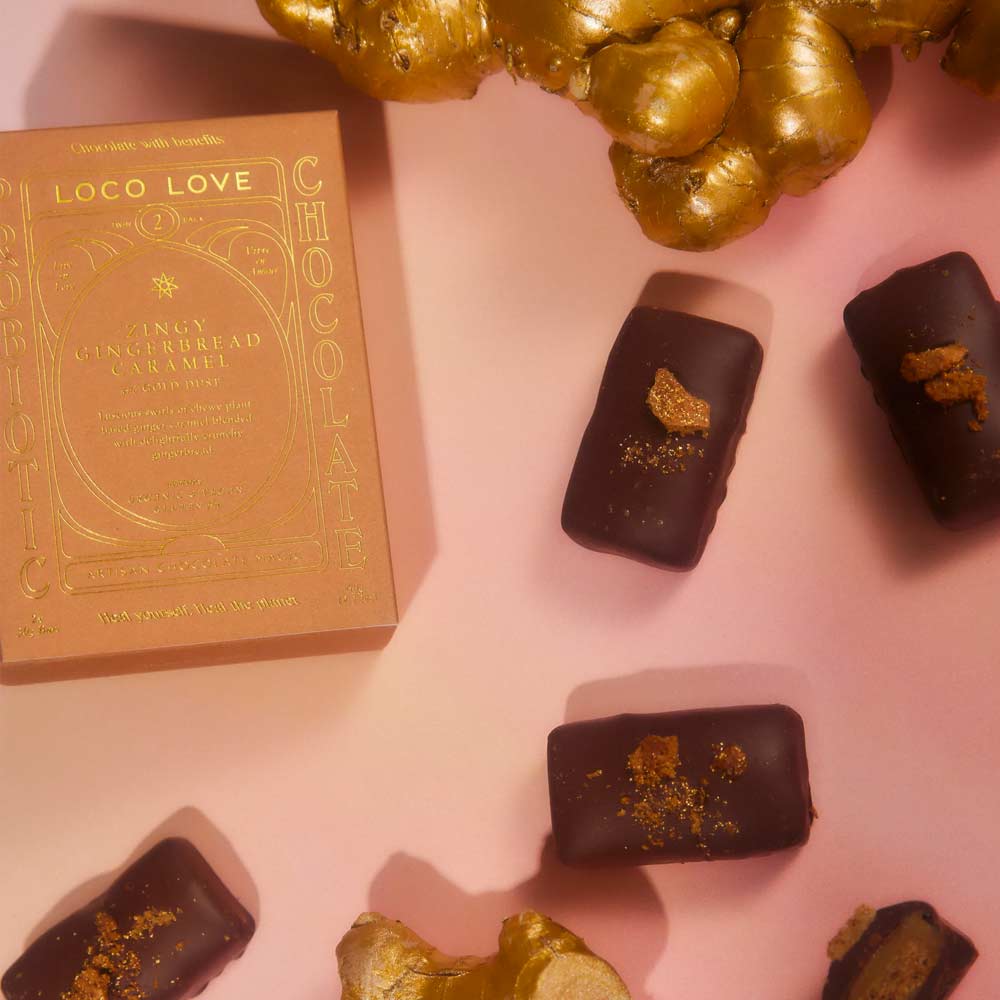 Loco Love | TWIN Zingy Gingerbread Caramel 70g