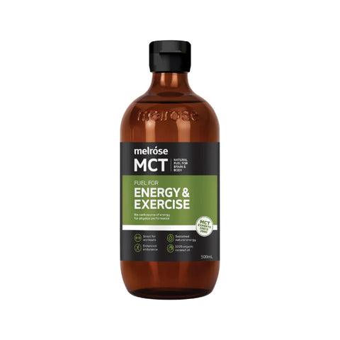 Melrose MCT Oil For Energy & Exercise 250ml & 500ml