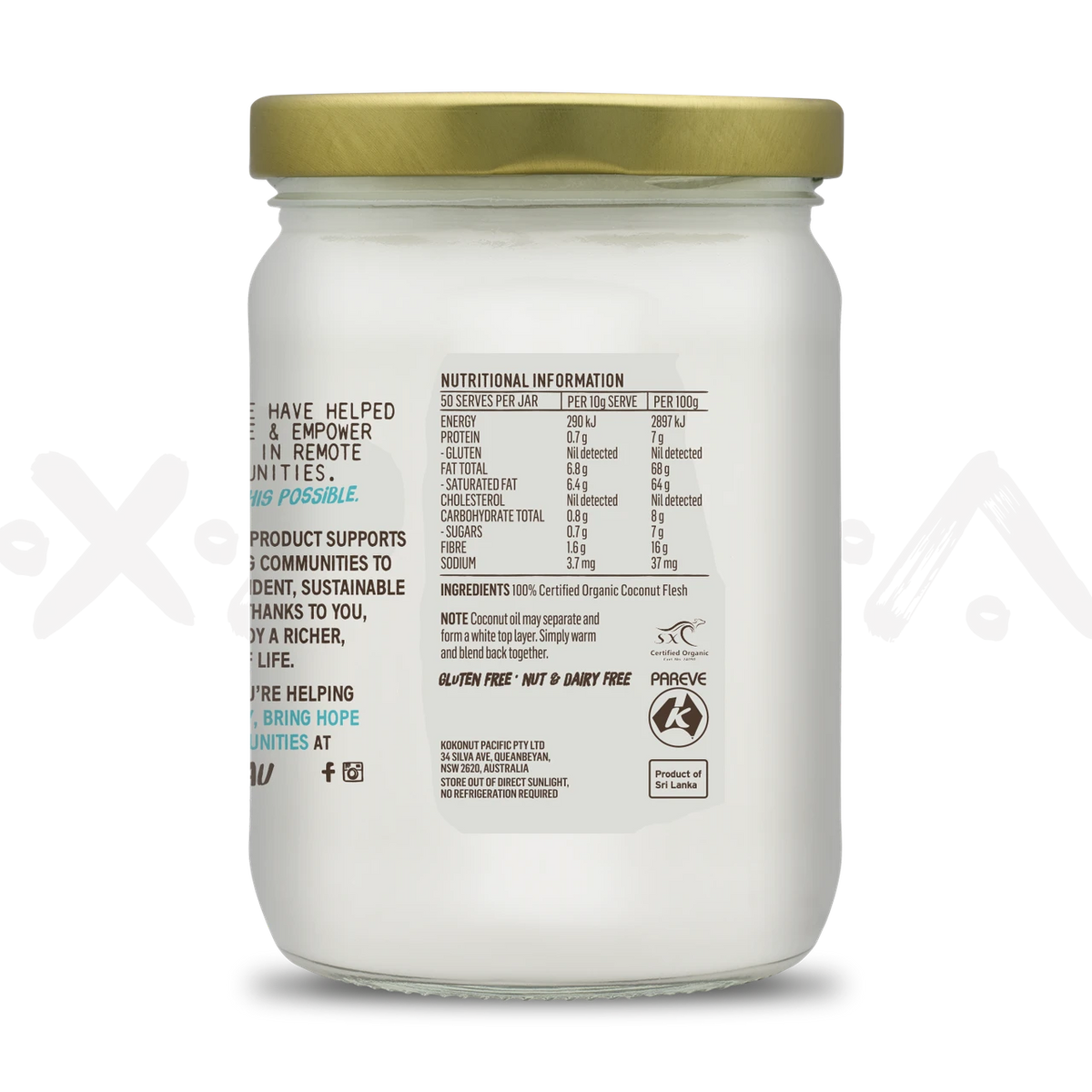 NIULIFE | Coconut Butter 500g